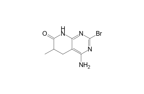 4-Amino-2-bromo-6-methyl-5,6-dihydropyrido[2,3-d]pyrimidin-7(8H)-one