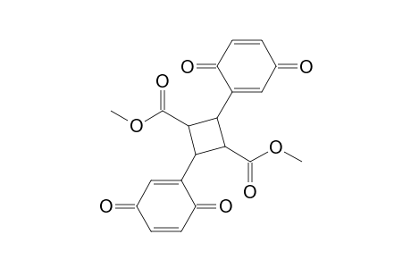 2,4-bis(3,6-diketocyclohexa-1,4-dien-1-yl)cyclobutane-1,3-dicarboxylic acid dimethyl ester