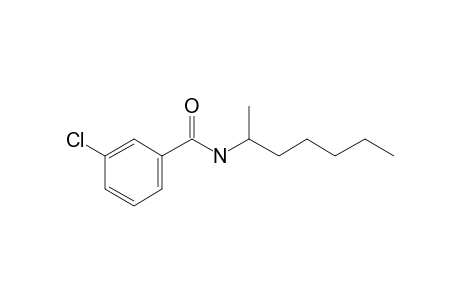 Benzamide, 3-chloro-N-(hept-2-yl)-