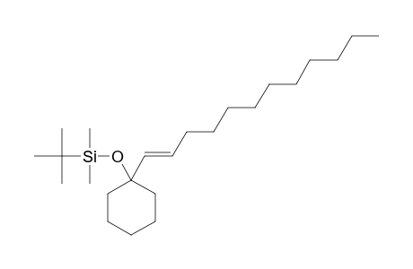 (E)-1-(tert-Butyldimethylsilyl)-1-decylethenyl)cyclohexanol