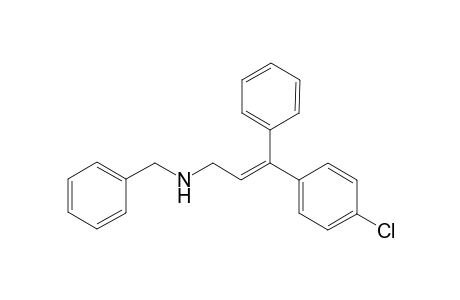 (E)-N-benzyl-3-(4-chlorophenyl)-3-phenyl-prop-2-en-1-amine