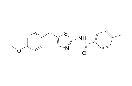 benzamide, N-[5-[(4-methoxyphenyl)methyl]-2-thiazolyl]-4-methyl-