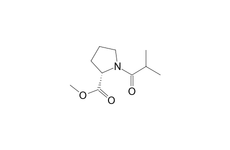 Methyl N-(2-methylpropanoyl)prolinate