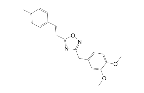 1,2,4-oxadiazole, 3-[(3,4-dimethoxyphenyl)methyl]-5-[(E)-2-(4-methylphenyl)ethenyl]-