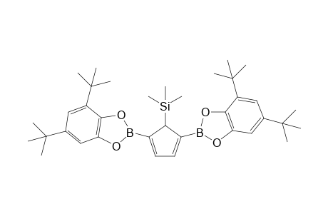 (2,5-bis(4,6-di-tert-butylbenzo[d][1,3,2]dioxaborol-2-yl)cyclopenta-2,4-dienyl)trimethylsilane