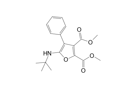 5-(tert-butylamino)-4-phenyl-furan-2,3-dicarboxylic acid dimethyl ester