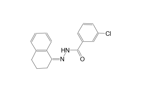 3-chloro-N'-((1Z)-3,4-dihydro-1(2H)-naphthalenylidene)benzohydrazide