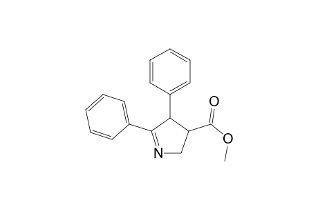 Methyl 4,5-diphenyl-3,4-dihydro-2H-pyrrole-3-carboxylate