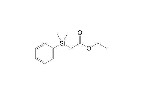 Ethyl 2-(dimethyl(phenyl)silyl)acetate