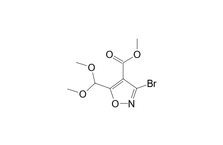 Methyl 3-Bromo-5-dimethoxymethylisoxazole-4-carboxylate