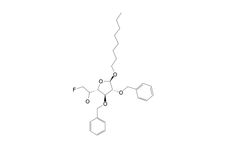 N-OCTYL-2,3-DI-O-BENZYL-6-DEOXY-6-FLUORO-BETA-D-GALACTOFURANOSIDE