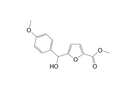 Methyl 5-(.alpha.-hydroxy-4-methoxybenzyl)furan-2-carboxylate