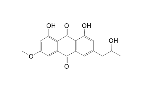 1,8-Diydroxy-6-methoxy-3-(2'-hydroxypropyl)-9,10-anthraquinone