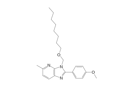2-(4-METHOXYPHENYL)-3-OCTYLOXYMETHYL-5-METHYL-3H-IMIDAZO-[4,5-B]-PYRIDINE