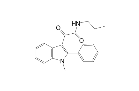 2-(1-Methyl-2-phenyl-1H-indol-3-yl)-2-oxo-n-propylacetamide