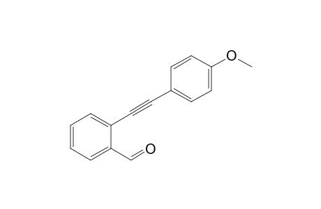 2-[2-(4-Methoxyphenyl)ethynyl]benzaldehyde