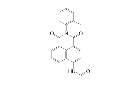 N-(2,3-DIHYDRO-1,3-DIOXO-2-o-TOLYL-1H-BENZ[de]ISOQUINOLIN-6-YL)ACETAMIDE