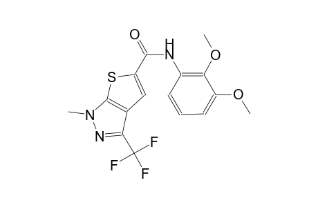 1H-thieno[2,3-c]pyrazole-5-carboxamide, N-(2,3-dimethoxyphenyl)-1-methyl-3-(trifluoromethyl)-