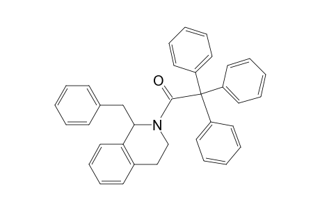 Isoquinoline, 1,2,3,4-tetrahydro-1-(phenylmethyl)-2-(triphenylacetyl)-