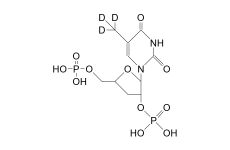 2'-Deoxy-5-trideuteriomethyl-uridine