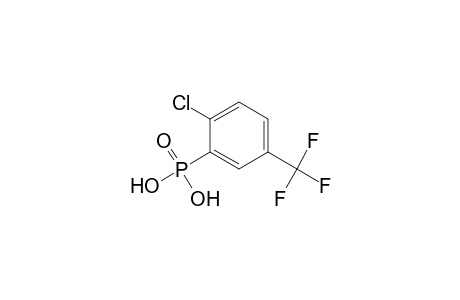 [2-chloro-5-(trifluoromethyl)phenyl]phosphonic acid