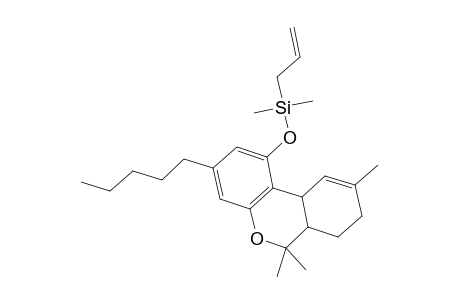 Allyl(dimethyl)[(6,6,9-trimethyl-3-pentyl-6a,7,8,10a-tetrahydro-6H-benzo[c]chromen-1-yl)oxy]silane