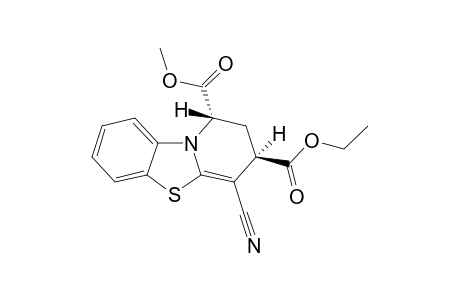 Ethyl 1-Methyl (1S*,3R*)-4-Cyano-2,3-dihydro-1H-pyrido[2,1-b]benzothiazole-1,3-dicarboxylate