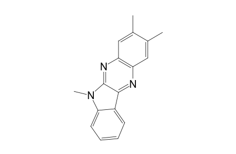 2,3,6-TRIMETHYL-6H-INDOLO-[2,3-B]-QUINOXALINE
