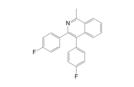 3,4-Bis(4-fluorophenyl)-1-methylisoquinoline