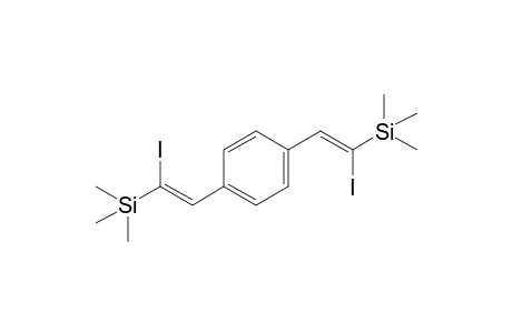 (Z,Z)-1,4-Bis(2-iodo-2-trimethylsilylvinyl)benzene