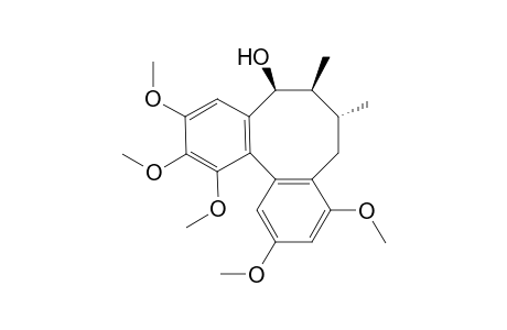 Dibenzo[a,c]cycloocten-5-ol, 5,6,7,8-tetrahydro-1,2,3,9,11-pentamethoxy-6,7-dimethyl-, stereoisomer