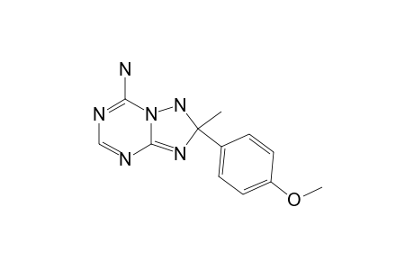 5-AMINO-2-(PARA-METHOXYPHENYL)-2-METHYL-2-H-[1.2.4]-TRIAZOLO-[1.5-A]-[1.3.5]-TRIAZINE