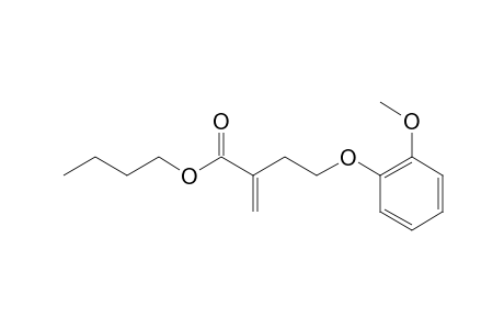 Butyl 4-(2-Methoxyphenoxy)-2-methylenebutanoate