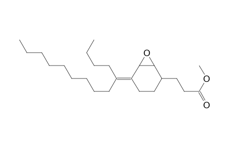 E-5-tetradecylidene-2-(methoxycarbonylethyl)-7-oxabicyclo[4.1.0]heptane