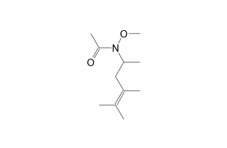 N-(4,5-dimethylhex-4-en-2-yl)-N-methoxyacetamide