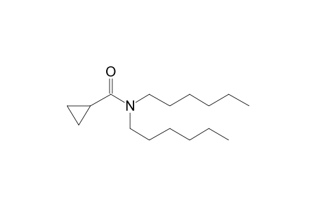 Cyclopropanecarboxamide, N,N-dihexyl-