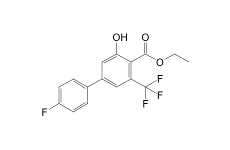 Ethyl 4'-fluoro-3-hydroxy-5-(trifluoromethyl)biphenyl-4-carboxylate