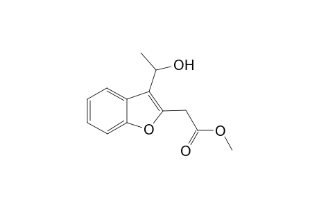 Methyl 2-(3-(1-hydroxyethyl)benzofuran-2-yl)acetate