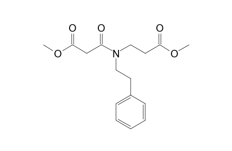 3-keto-3-[(3-keto-3-methoxy-propyl)-phenethyl-amino]propionic acid methyl ester