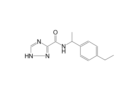 1H-1,2,4-triazole-3-carboxamide, N-[1-(4-ethylphenyl)ethyl]-