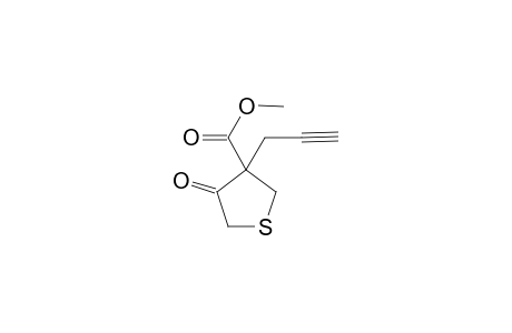 Methyl 4-oxo-3-propargyltetrahydrothiophene-3-carboxylate