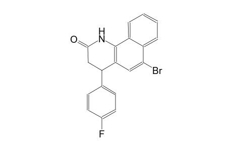 6-bromo-4-(4-fluorophenyl)-3,4-dihydrobenzo[h]quinolin-2(1H)-one