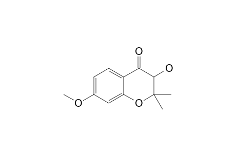 3-HYDROXY-7-METHOXY-2,2-DIMETHYLCHROMEN-4-ONE