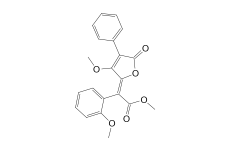 .delta.2(5H),.alpha.-Furanacetic acid, 3-methoxy-.alpha.-(o-methoxyphenyl)-5-oxo-4-phenyl-, methyl ester, (E)-