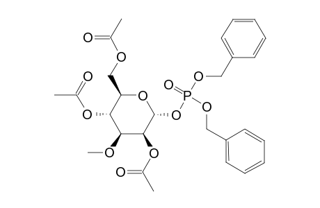 DIBENZYL-2,4,6-TRI-O-ACETYL-3-O-METHYL-ALPHA-D-MANNOPYRANOSYL-PHOSPHATE
