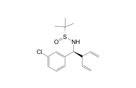 (RS,1S)-N-tert-Butylsulfinyl-1-(3-chlorophenyl)-2-vinylbut-3-en-1-amine