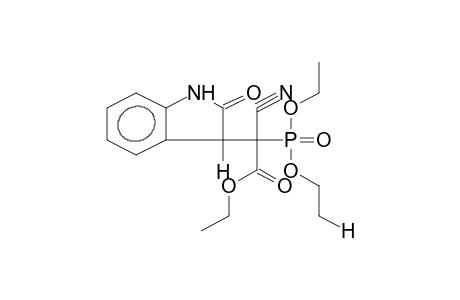 DIETHYL[ETHOXYCARBONYL(CYANO)(2,3-DIHYDRO-2-OXO-1H-INDOL-3-YL)METHYL]PHOSPHONATE