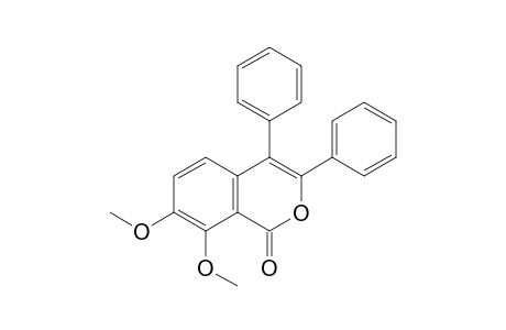 7,8-dimethoxy-3,4-diphenylisocoumarin