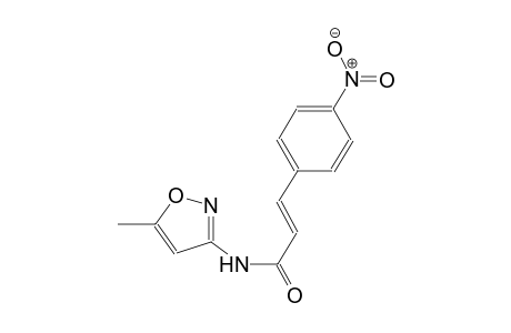 (2E)-N-(5-methyl-3-isoxazolyl)-3-(4-nitrophenyl)-2-propenamide
