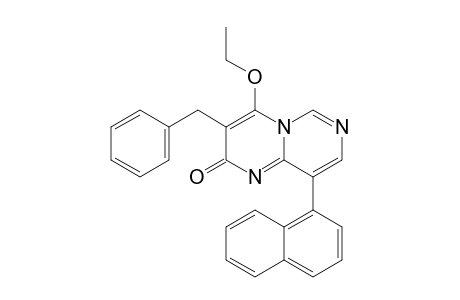 3-Benzyl-4-ethoxy-9-(1-naphthyl)pyrimido[1,6-a]pyrimidin-2-one